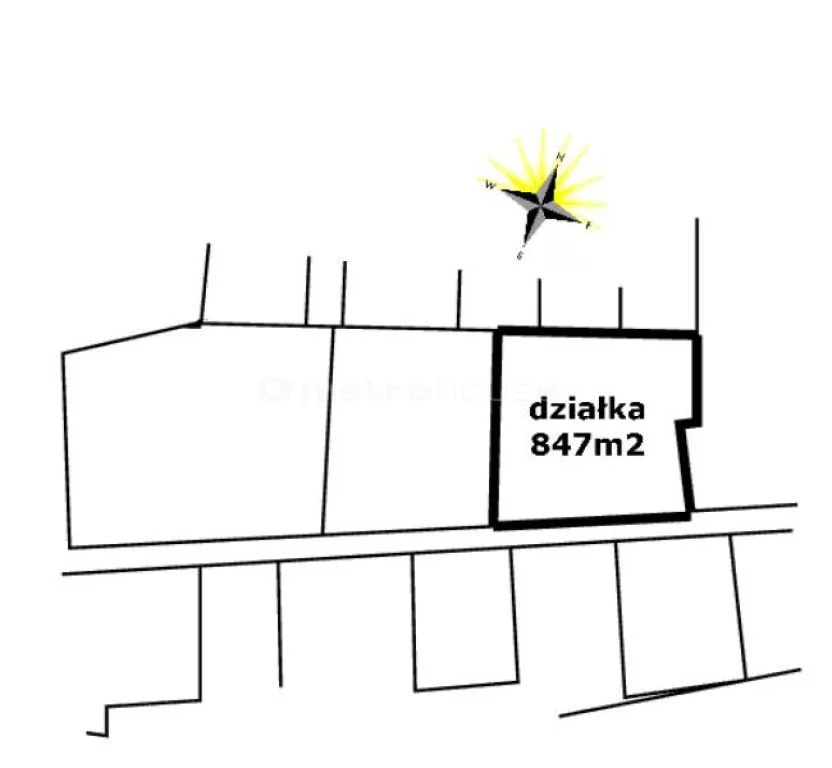 Działka 847,00 m², oferta nr , GUDA565, Gaj-Grzmięca