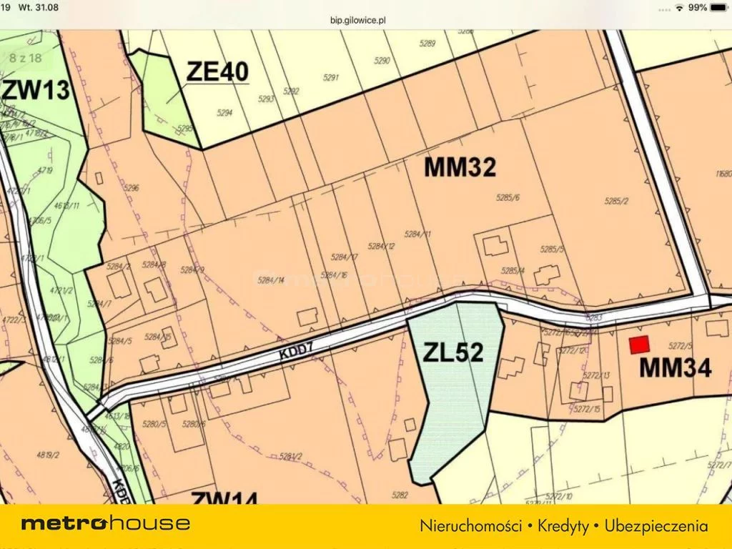 Działka 2 033,00 m², oferta nr , HISA480, Gilowice