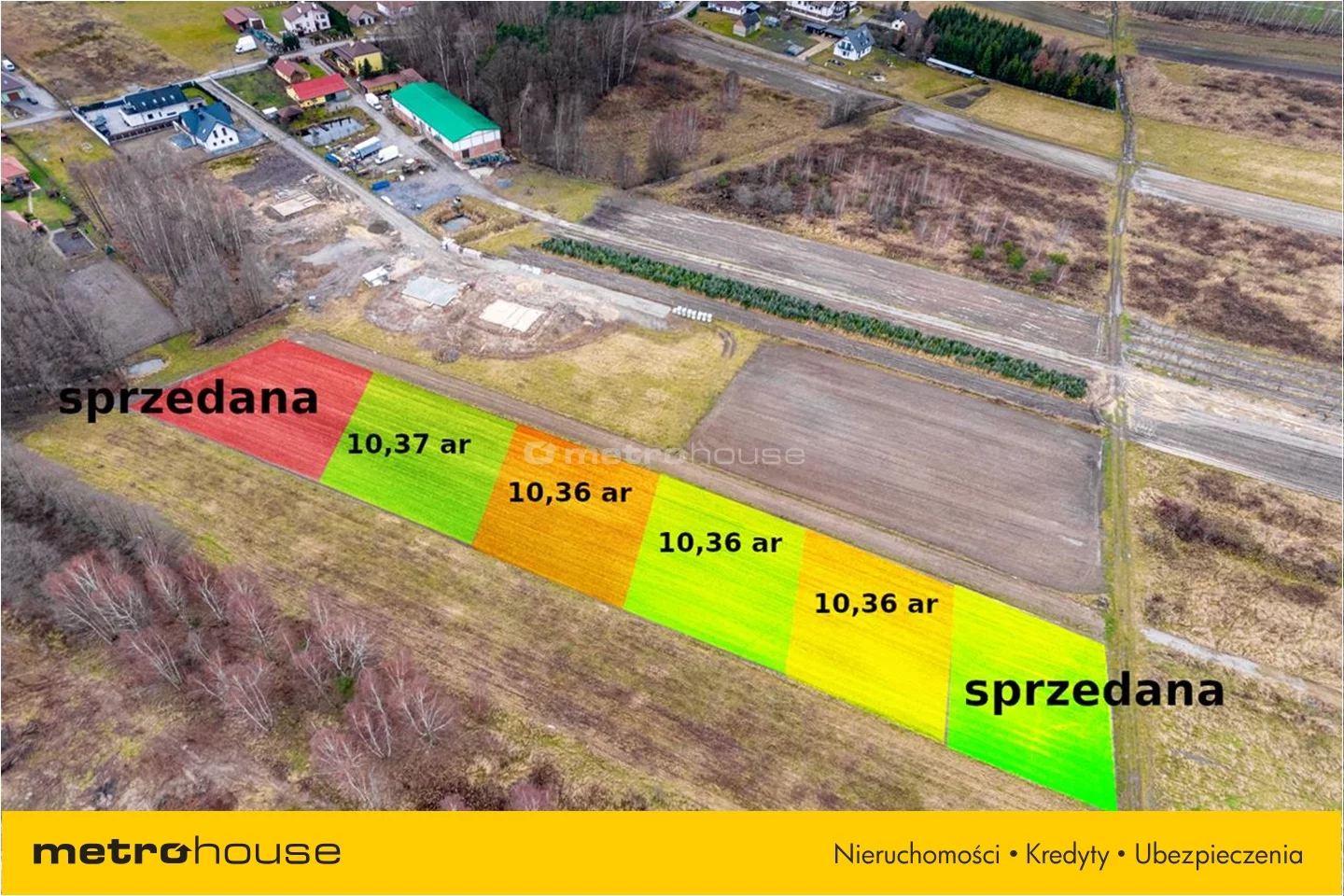 Działka 1 036,00 m², oferta nr , SUJO997, Głogów Małopolski