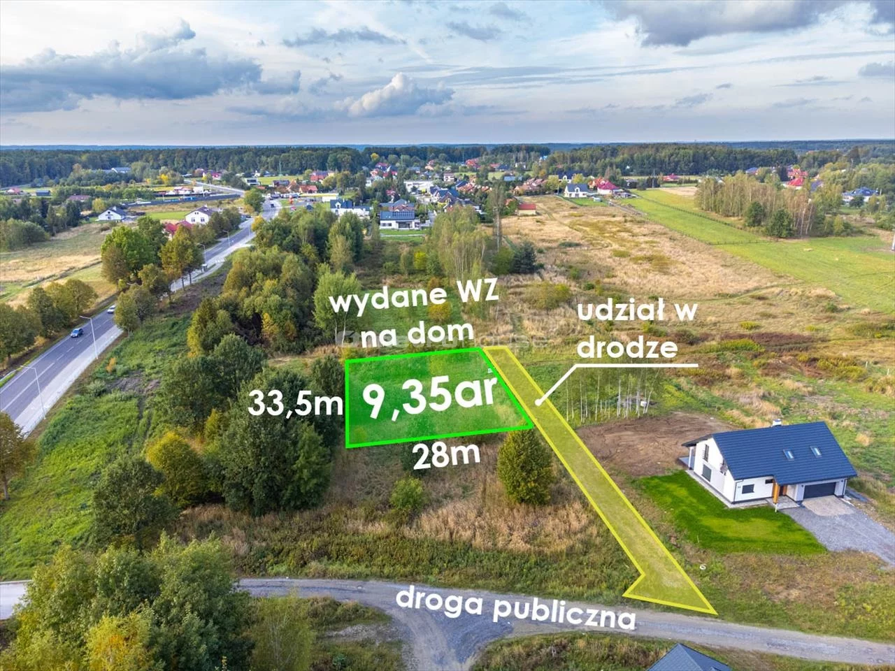 Działka 935,00 m², Głogów Małopolski, Sprzedaż