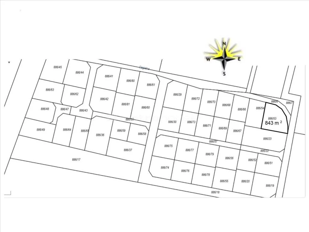 Działka 843,00 m², oferta nr , FEJY789, Gniewkowo