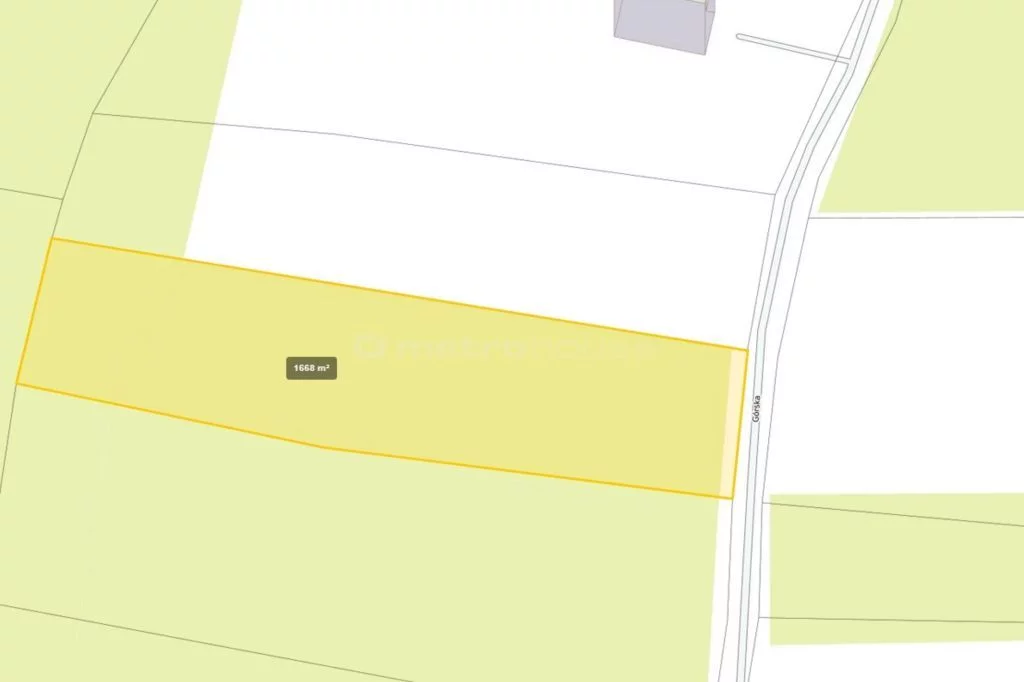 Działka 1 700,00 m², oferta nr , SGDIDE404, Kobylany, Górska