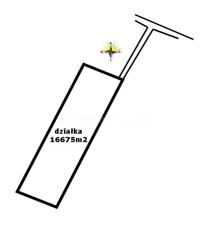 Działka 16 675,00 m², oferta nr , TIJA296, Gortatowo