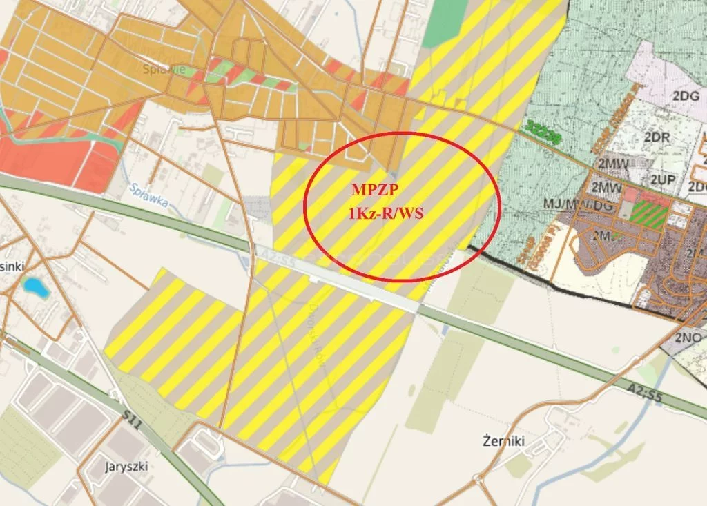 Działka 8 264,00 m², oferta nr , KOFU807, Poznań, Szczepankowo-Spławie-Krzesinki, Szczepankowo, Gospodarska