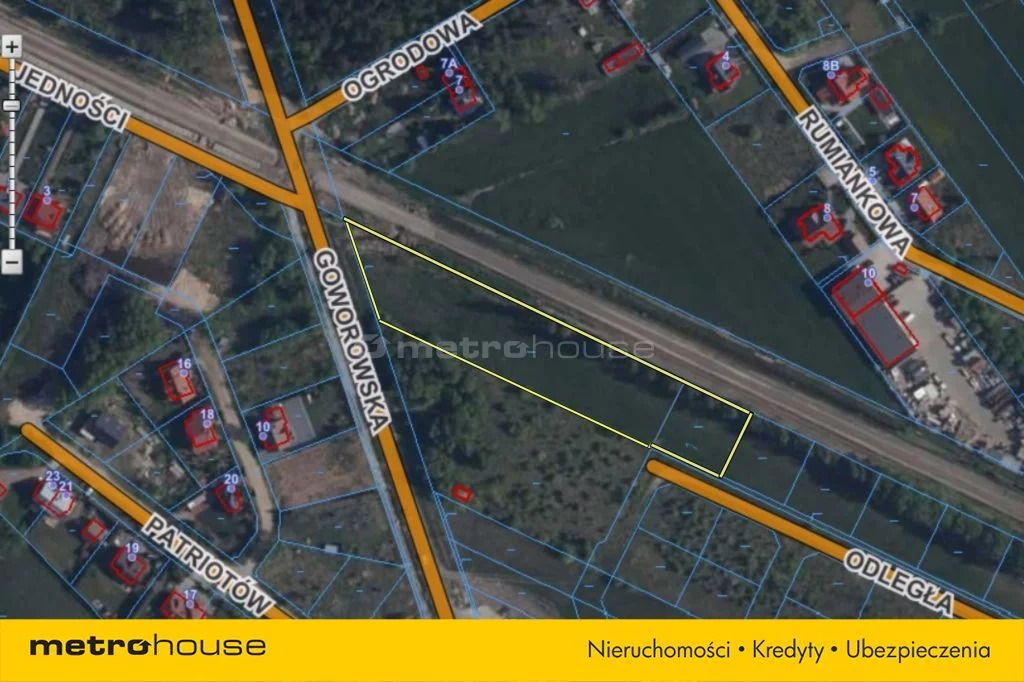 Działka 5 864,00 m², oferta nr , SGDINE790, Ostrołęka, Goworowska