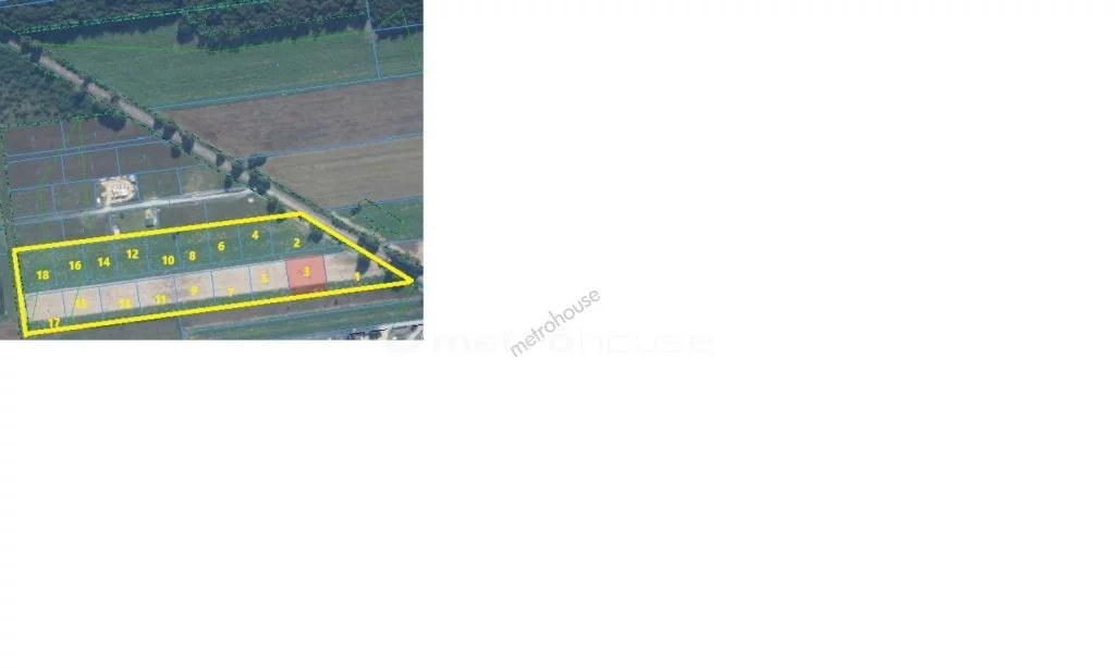 Działka 931,00 m², oferta nr , SGLAGA558, Grabanów-Kolonia