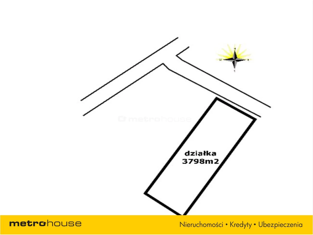 Działka 3 798,00 m², oferta nr , DEBI800, Grodzisk Mazowiecki