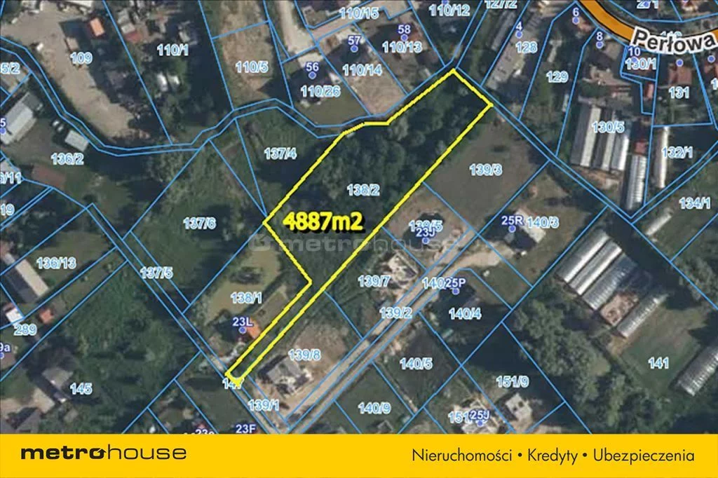 Działka 4 887,00 m², oferta nr , HUNY504, Gronowo Górne