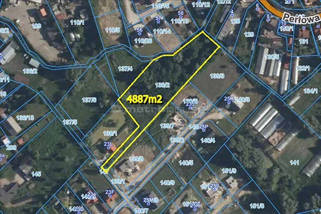 Działka 4 887,00 m², oferta nr , HUNY504, Gronowo Górne
