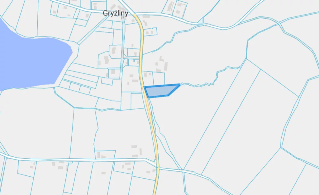 Działka 3 900,00 m², oferta nr , SGDIGO214, Gryźliny