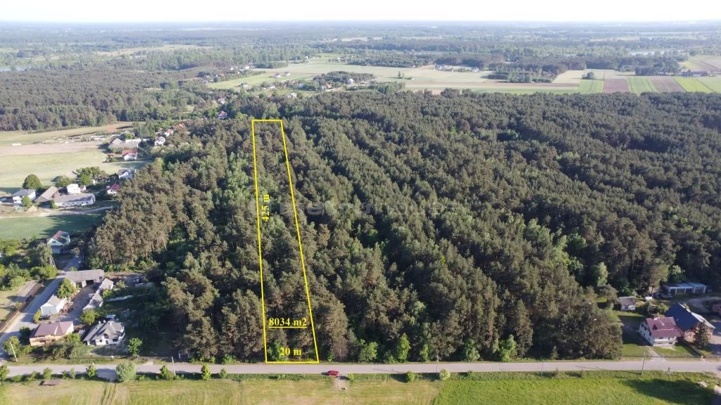 Działka 8 034,00 m², Gulczewo, Sprzedaż