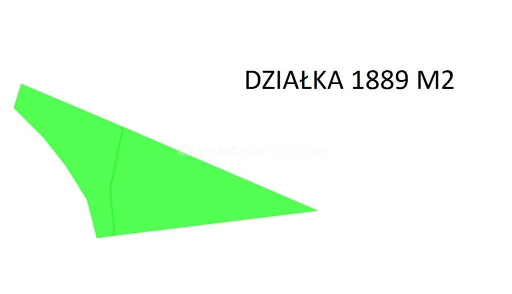 Działka 1 889,00 m², oferta nr , HITY069, Iława