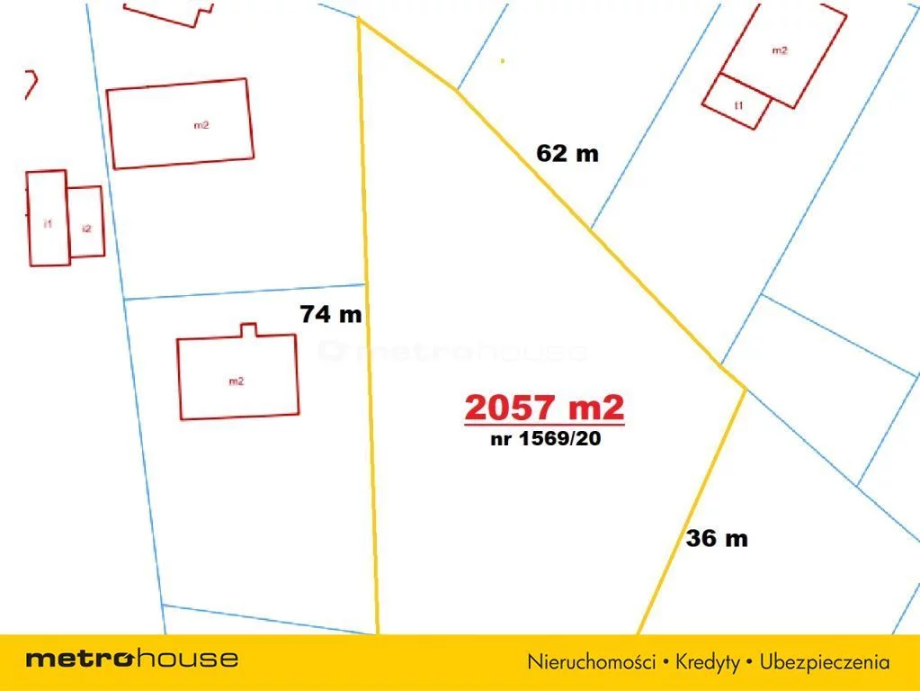 Działka 2 057,00 m², oferta nr , SGGABU762, Rybnik, Jabłoniowa