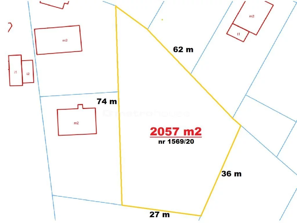 Działka 2 057,00 m², oferta nr , SGGABU762, Rybnik, Jabłoniowa
