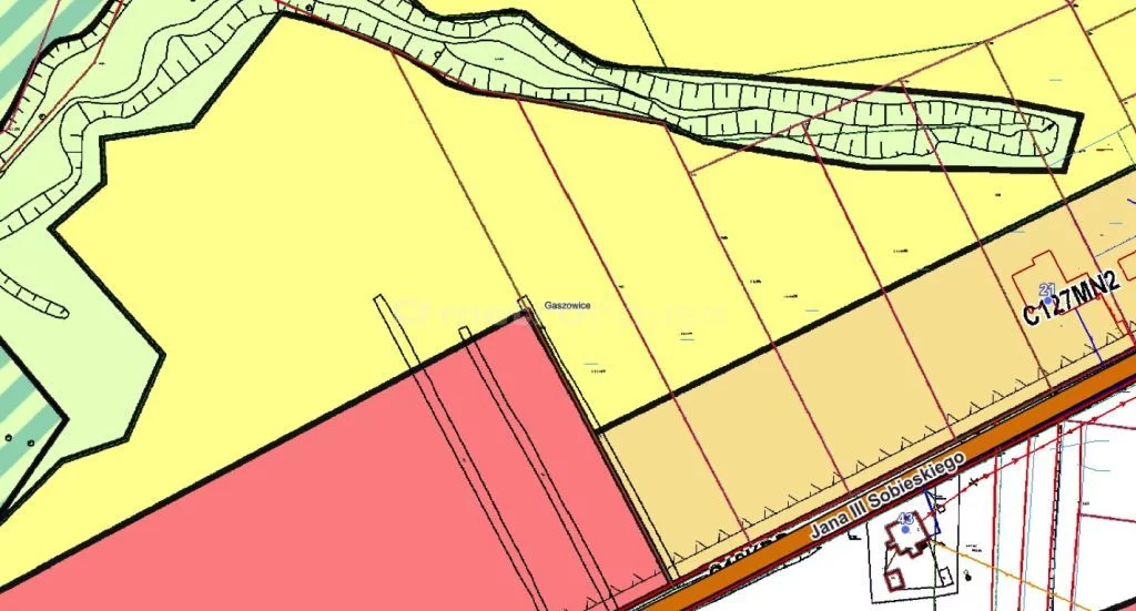 Działka 9 660,00 m², oferta nr , SGSAKA988, Czernica, Jana III Sobieskiego