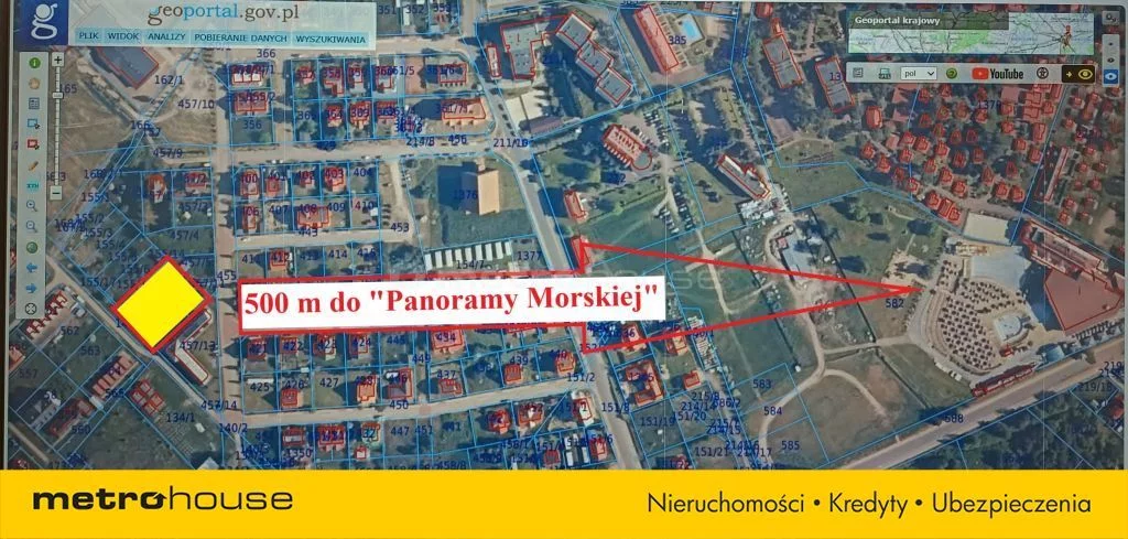 Działka 1 880,00 m², oferta nr , SGZAJI377, Jarosławiec