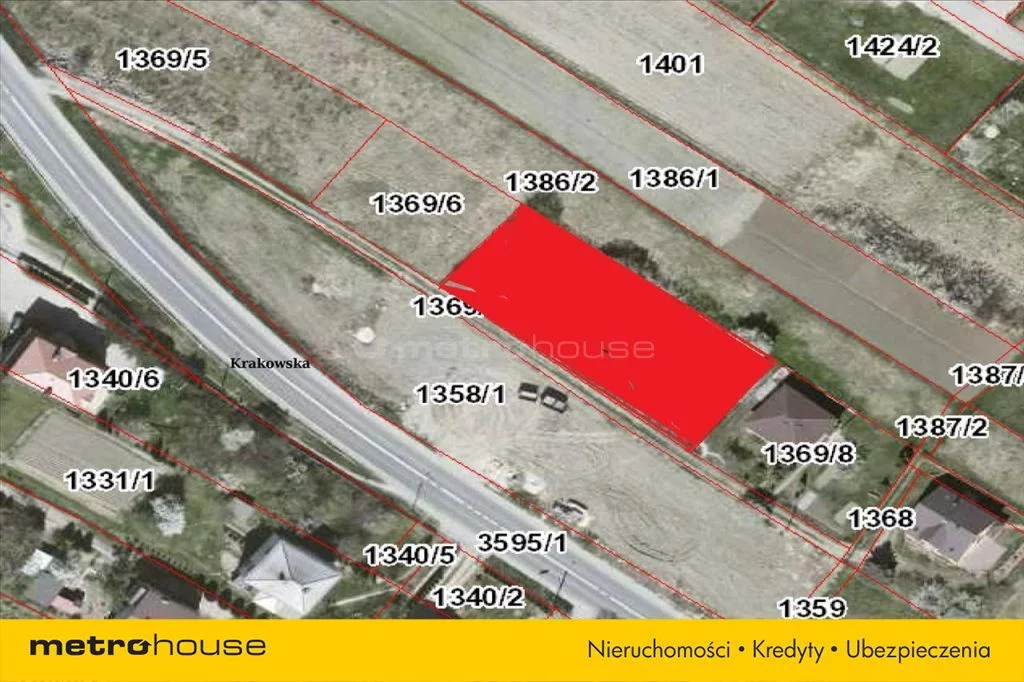 Działka 1 186,00 m², oferta nr , PEKU378, Jaworzno