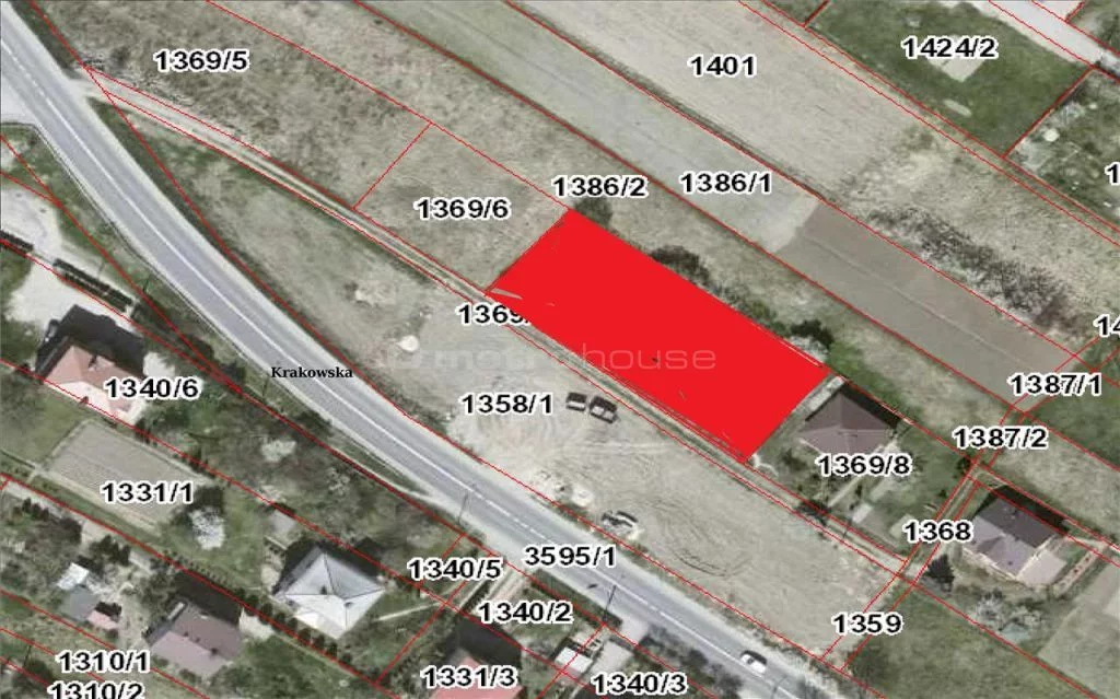 Działka 1 186,00 m², oferta nr , PEKU378, Jaworzno