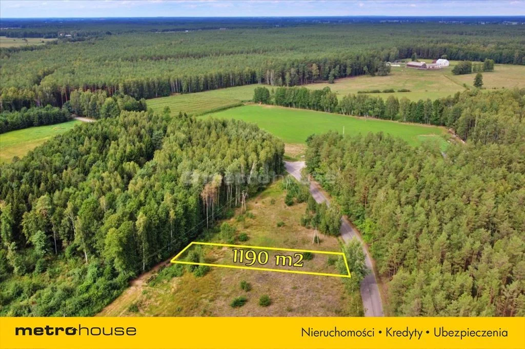 Działka 1 190,00 m², oferta nr , MUGY739, Jazgarka