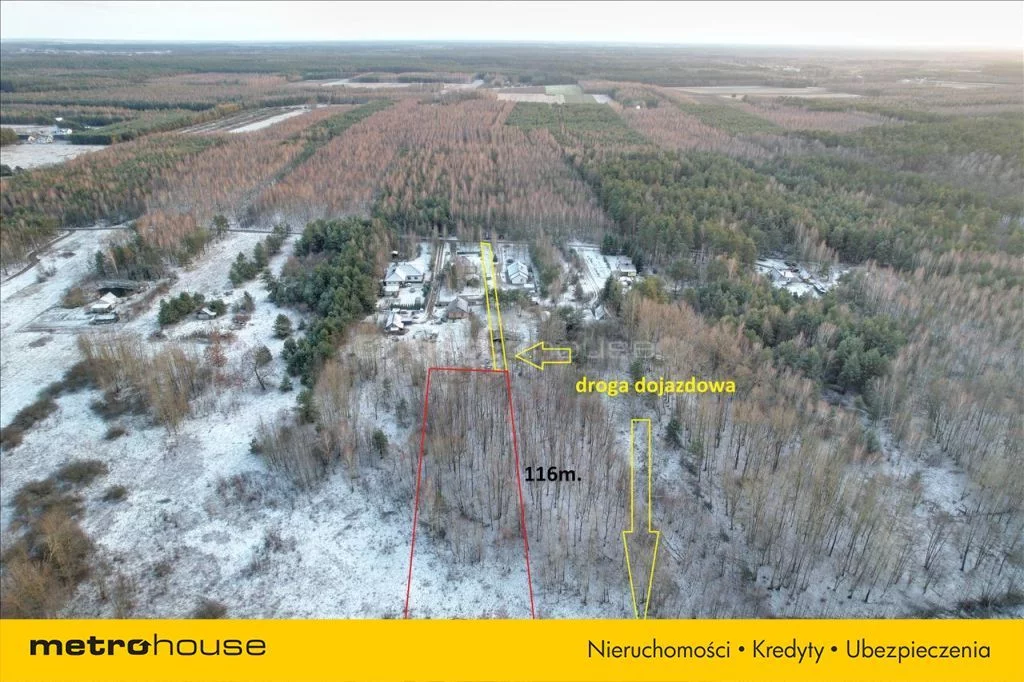Działka 7 760,00 m², oferta nr , LUZY969, Jaźwiny