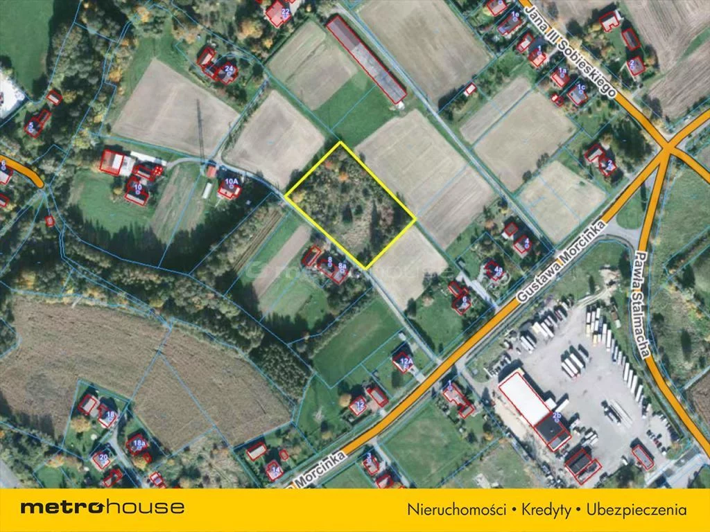 Działka 5 600,00 m², oferta nr , WUBA349, Kaczyce