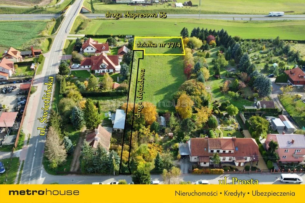 Działka 1 118,00 m², oferta nr , SGLINE361, Kajkowo