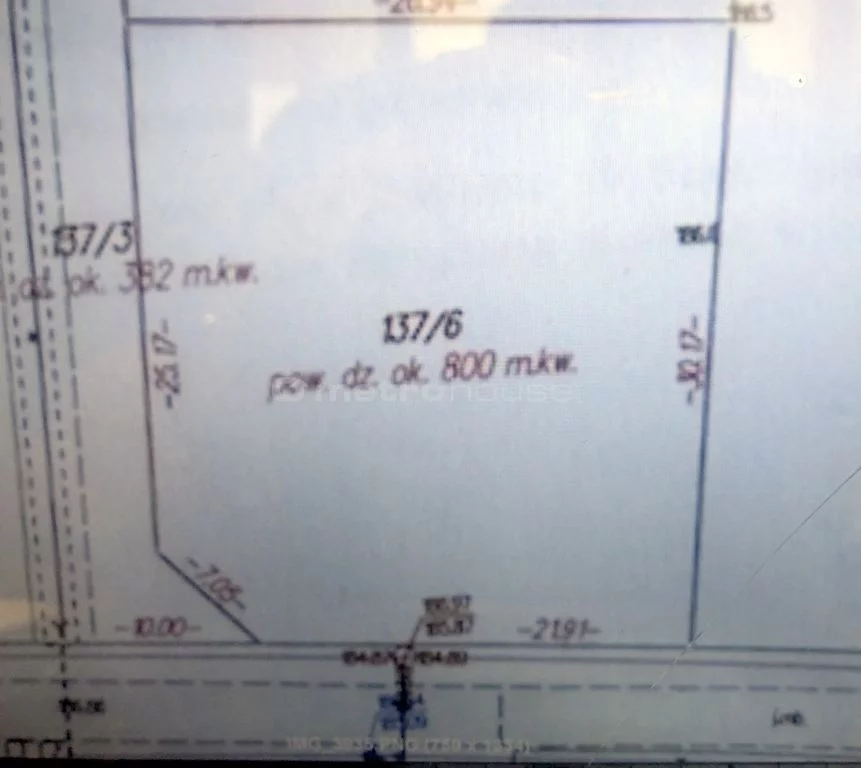 Działka 800,00 m², oferta nr , SGBODA550, Kaleń