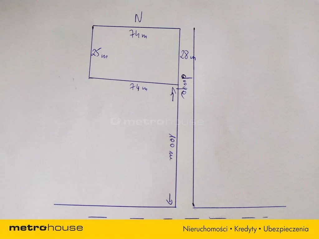 Działka 1 932,00 m², oferta nr , SGRILE747, Kaleń-Towarzystwo
