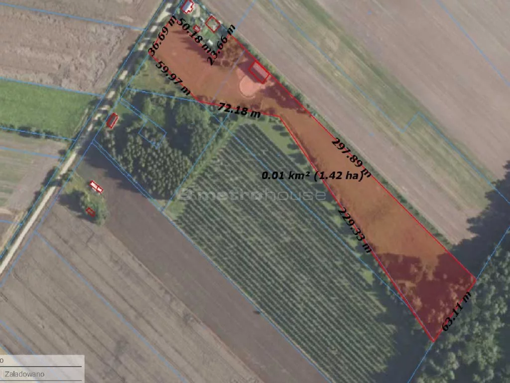 Działka 14 098,00 m², oferta nr , SGMUGE358, Kamieniczne