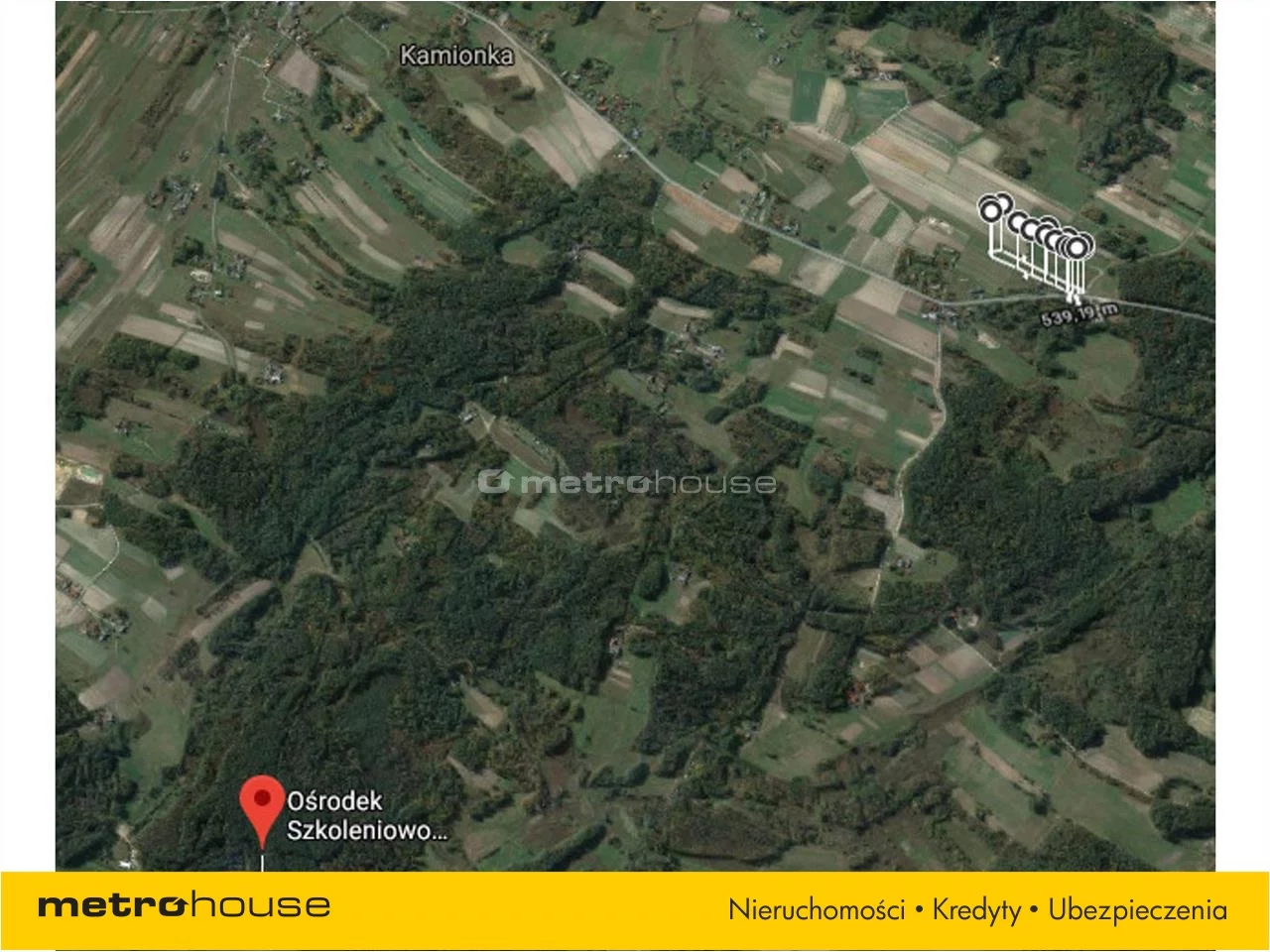 Działka 9 900,00 m², oferta nr , ZACE853, Kamionka
