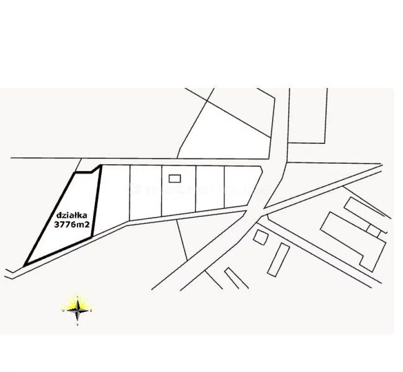 Działka 3 776,00 m², oferta nr , XADI675, Karaś