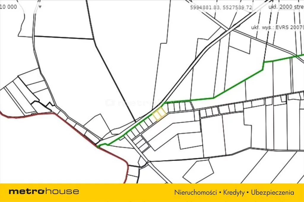 Działka 5 945,00 m², oferta nr , LIXU608, Kędrzyno