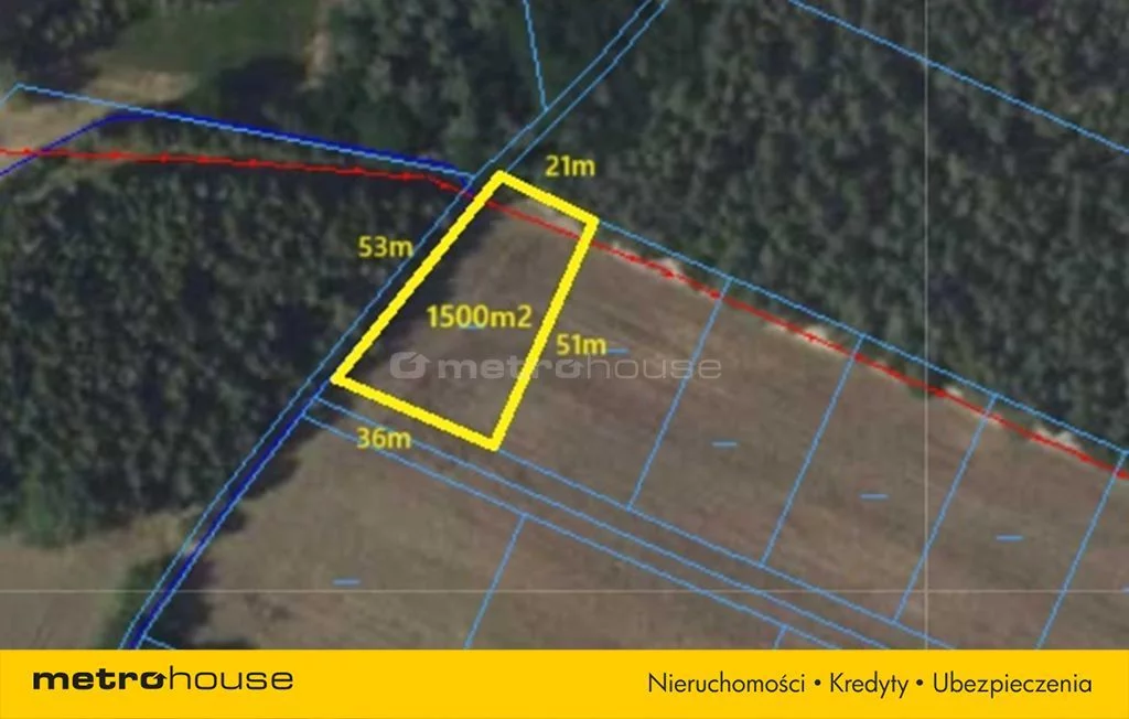 Działka 1 500,00 m², oferta nr , SGHUMU986, Kępiaste