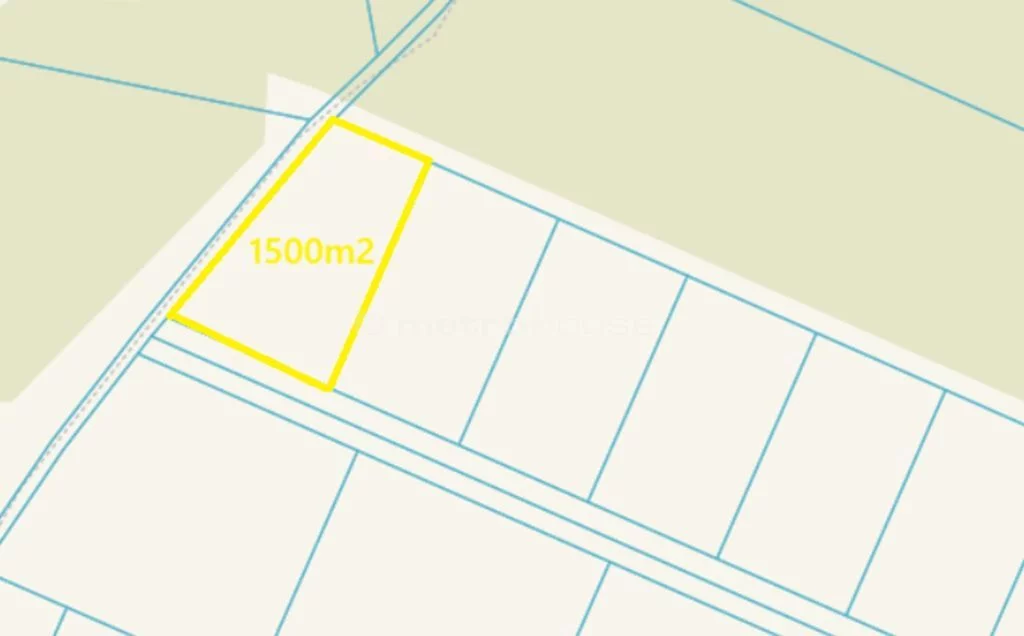 Działka 1 500,00 m², oferta nr , SGHUMU986, Kępiaste