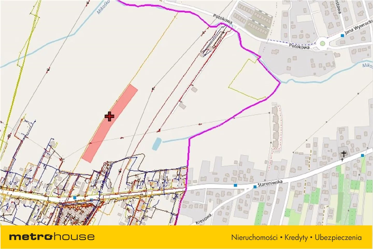 Działka 1 200,00 m², oferta nr , KYFU567, Kielanówka
