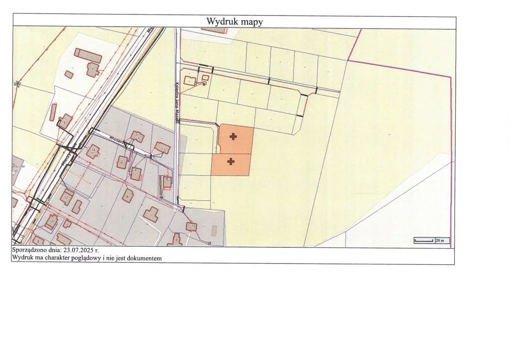Działka 1 224,00 m², oferta nr , SGSOKU465, Kisielice