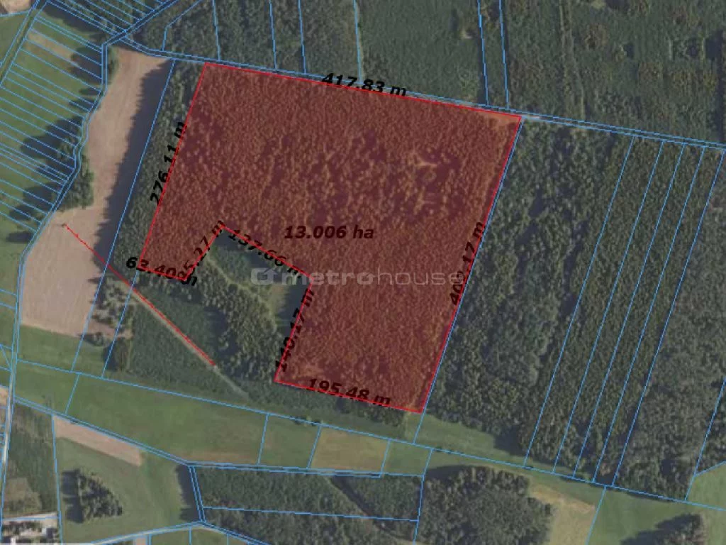 Działka 130 394,00 m², oferta nr , SGBUPO845, Klonownica Mała