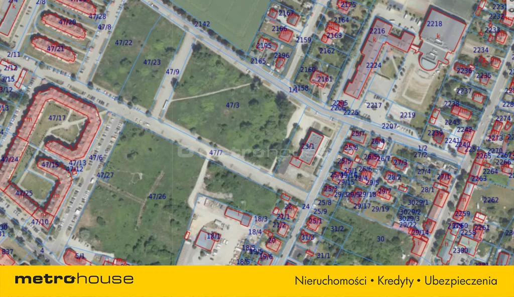 Działka 45 859,00 m², oferta nr , SGVUKI617, Kąty Wrocławskie, Kołłątaja