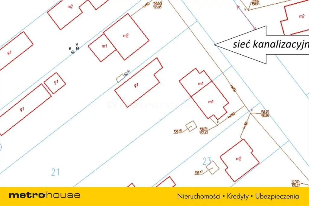 Działka 2 246,00 m², oferta nr , TYGY143, Komarówka Podlaska