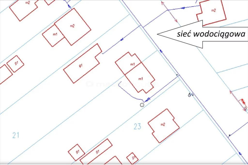 Działka 2 246,00 m², oferta nr , TYGY143, Komarówka Podlaska