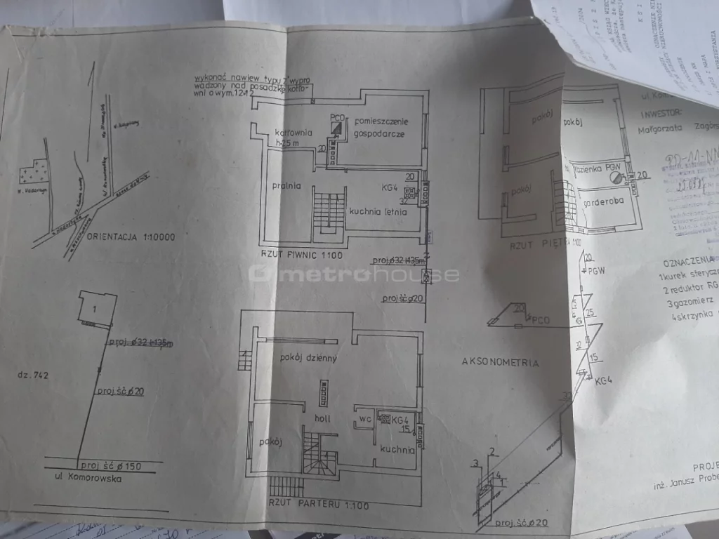 Działka 11 900,00 m², oferta nr , SGRUKI461, Nadarzyn, Komorowska