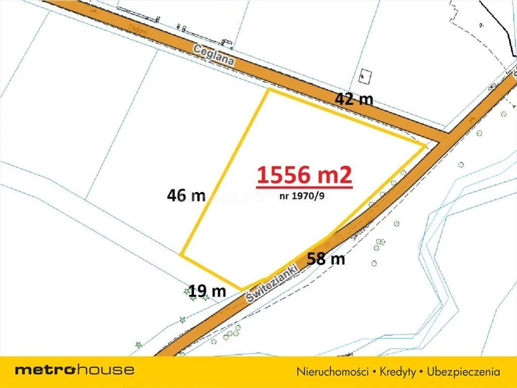 Działka 1 556,00 m², oferta nr , NUTI921, Kończyce Małe