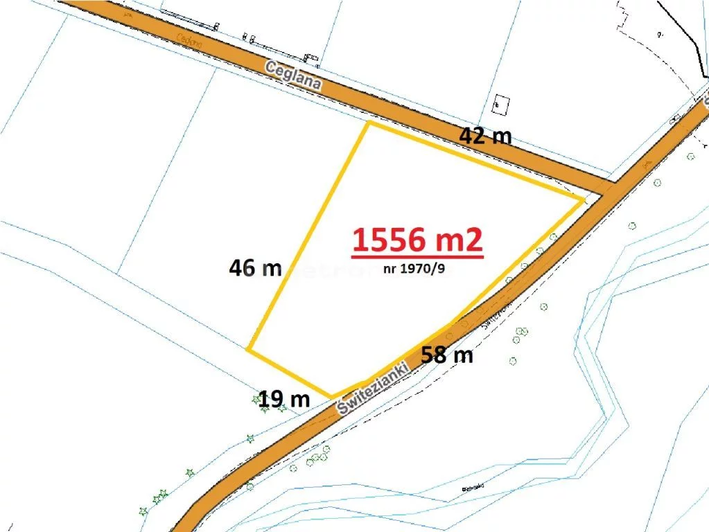 Działka 1 556,00 m², oferta nr , NUTI921, Kończyce Małe