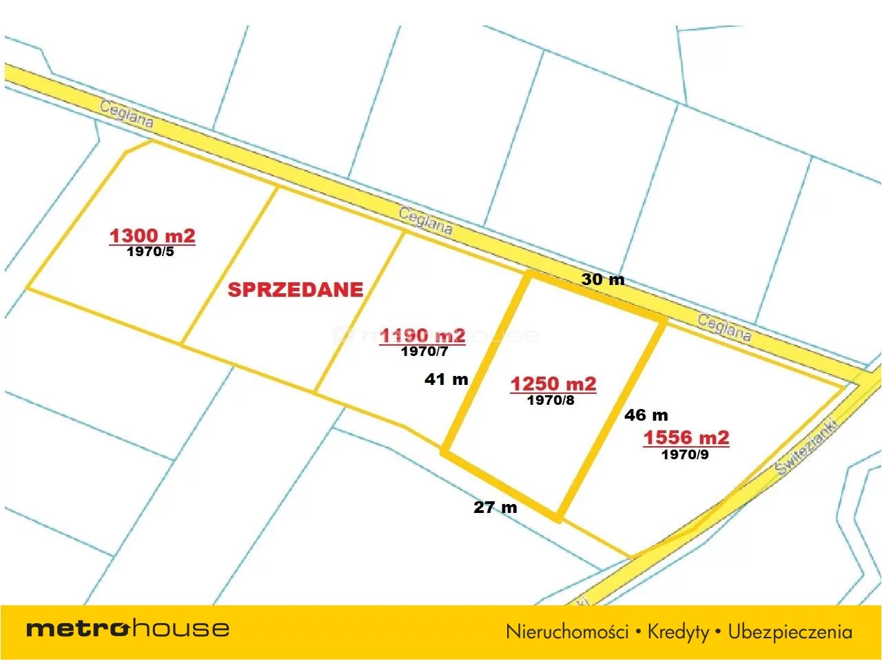 Działka 1 250,00 m², oferta nr , NOBU590, Kończyce Małe