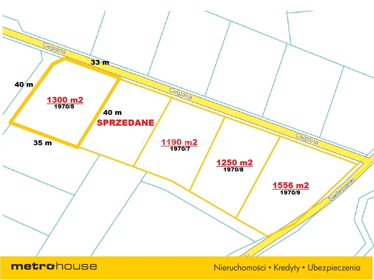 Działka 1 300,00 m², oferta nr , FAZE869, Kończyce Małe