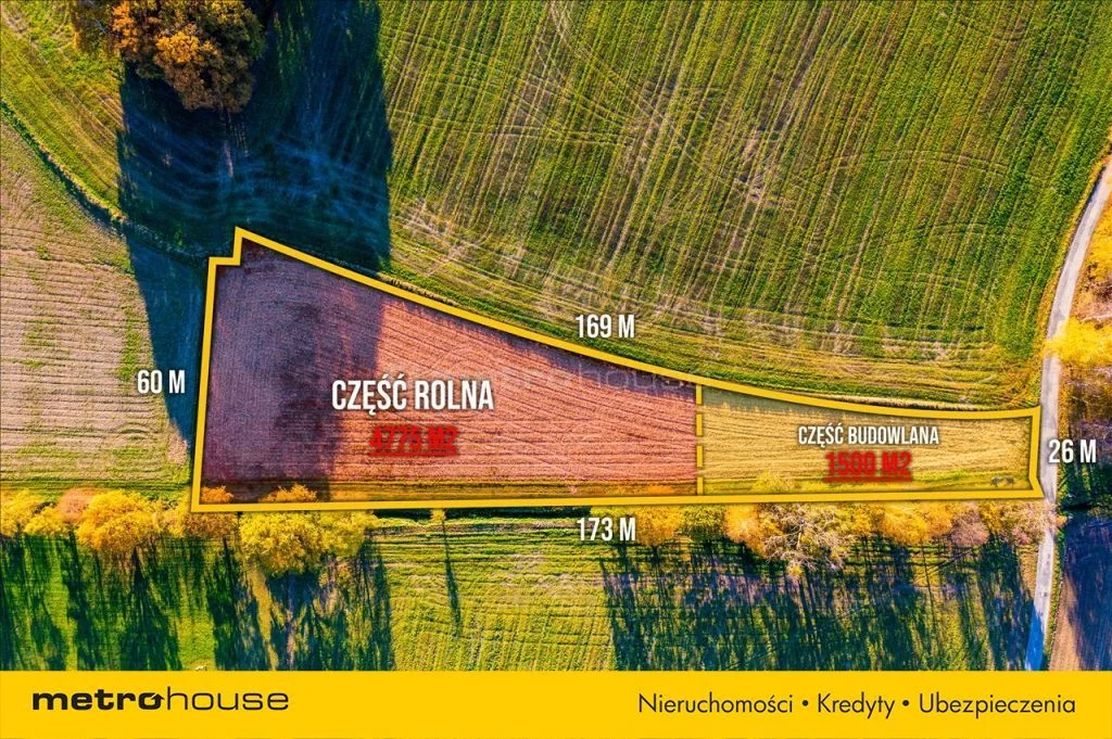 Działka 6 275,00 m², oferta nr , SETI702, Kończyce Wielkie