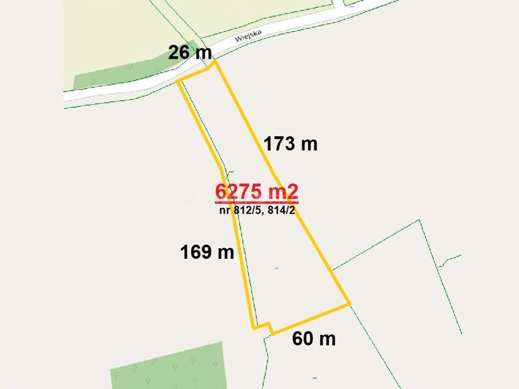Działka 6 275,00 m², oferta nr , SETI702, Kończyce Wielkie