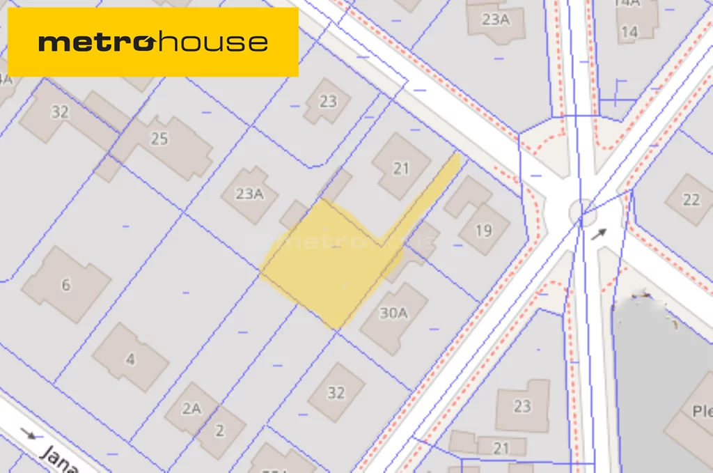 Działka 684,00 m², Legionowo, Kordeckiego, Sprzedaż