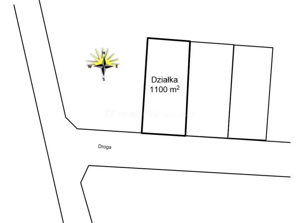 Działka 1 100,00 m², oferta nr , SEMU170, Koszalin