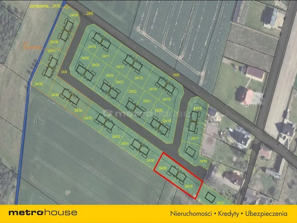 Działka 1 234,00 m², oferta nr , POZY392, Kotla